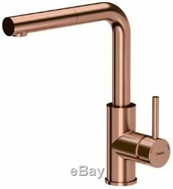 Quadron Nicolas Undermount Kitchen Sink + Angelina Pull Out Mixer Tap Copper