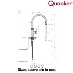 Quooker Flex RVS Stainless steel PRO3 boiling water tap list price 1650£