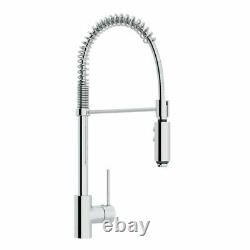 ROHL Pirellone Single Handle Pull Down Kitchen Faucet in Polished Chrome