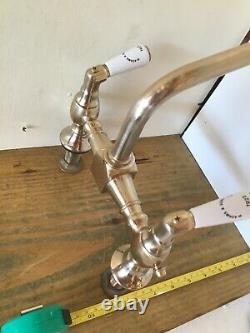Refurbished Adams Brass Lever Kitchen Tap -Ideal Belfast Sink-Great Quality T23