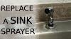 Replace A Sink Sprayer
