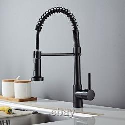 Sink Faucet For Kitchen Rotating Stream Sprayer Hot Cold Tap Deck Mounted Nozzle
