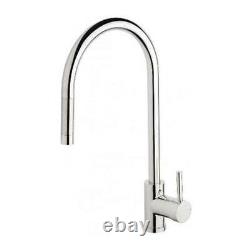 Sink Mixer Pull Out Tap 240mm Kitchen Faucet Chrome Phoenix Tapware Vivid V719