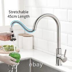 Smart Touch Kitchen Faucets Crane For Sensor Kitchen Water Tap Sink Mixer Rotate
