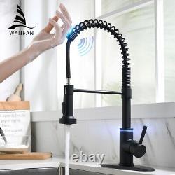 Smart Touch Kitchen Faucets Crane For Sink Mixer Rotate Touch Sensor Water Sink