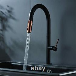 TURS Pull Out Kitchen Faucet with Single Lever Modern Kitchen Sink Mixer with