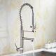 Tall Kitchen Faucet Mixer Sink Faucet Pull Out Spray Single Handle Swivel Spout