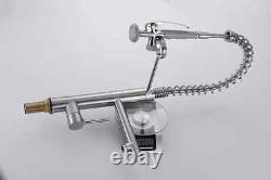Tall Kitchen Sink Faucet Durable Swivel Spout Pull Out Spray Cold Hot Mixer Tap