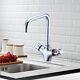 Thermostatic Kitchen Faucets Taps Mixer Sink Tool Deck Mounted Brass Accessories