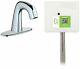 Touch Free Faucet Chicago Faucet Co Plug + Play Bathroom Kitchen Sink