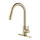 Touch Kitchen Sink Faucet Pull Out Sprayer Mixer Tap Swivel Spout