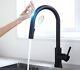 Touch Sensor Faucet Smart Kitchen Pull Sprayer Crane Value Water Tap Sink Mixer