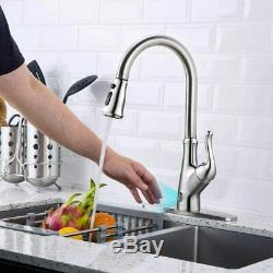 Touchless Kitchen Faucet with Pull Down Sprayer, Kitchen Sink Faucet With Pull out