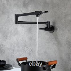 USA Faucet Swivel Single Handle Sink Sprayer Tap Pot Filler Faucet Wall Mount