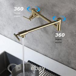 USA Kitchen Faucet Swivel Single Handle Sink Pull Down Sprayer Mixer Tap Gifts