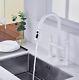 US Kitchen Faucet Sink Pull Down Sprayer Swivel Spout Brass Mixer Tap 2 Handle