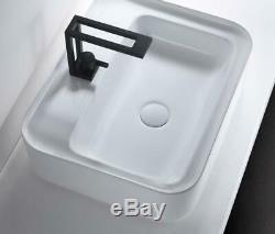 Unique Black Bathroom Faucet Single Handle Basin Sink Mixer Washstand Faucet NEW