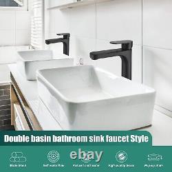 Vessel Sink Bathroom Tall Faucet One Hole Single Handle Basin Mixer Tap Lavat