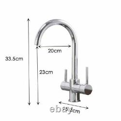 Water Purification Tap Kitchen Sink Faucet Mixer 360 Degree Rotation Filtered