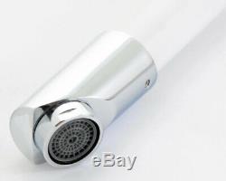 White Kitchen Sink Tap Modern Mixer Faucet Swivel spout 360` Basin (138)